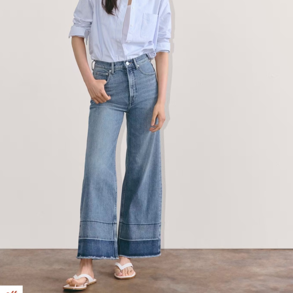Everlane way high sailor jean 27.5” inseam